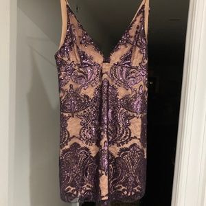 Sparkly Free People dress